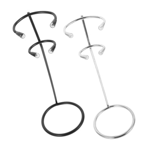 VICASKY 2 Stück Milchaufschäumer Halter Praktischer Ständer für Küchenwerkzeuge Stabiler Mixer Rack mit Rutschfester Basis Design für Aufgeräumte Küche von VICASKY