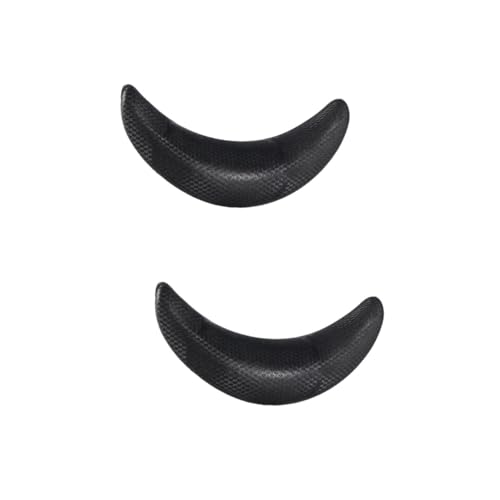VICASKY 2 Stück Nackenpolster Nackenstütze für Shampoo-Waschbecken Halsstützkissen Friseur Nackenruhekissen für Becken Haarwaschkissen waschen Shampoo-Kissen Kissen für Waschbecken Schwarz von VICASKY