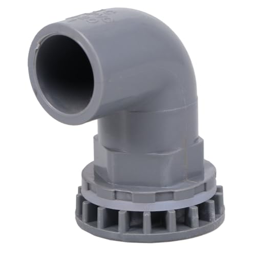 VICASKY 2 Stück PVC Förmiger Anschluss Innendurchmesser Robuster Fischbecken Ablassverbinder für Gartenbewässerung Korrosionsbeständiges PVC Rohrverbindungsstück Einfach zu Montieren VICASKY 2 Stück PVC Förmiger Anschluss Innendurchmesser Robuster Fischbecken Ablassverbinder für Gartenbewässerung Korrosionsbeständiges PVC Rohrverbindungsstück Einfach zu Montieren von VICASKY