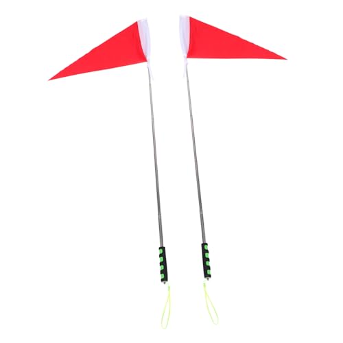 VICASKY 2 Stück Reiseleiter Flaggen Handgehaltene Dreieck Flaggen Für Das Reittraining Outdoor Reiseleiter Stange Auf Stab Dreieck Trainings VICASKY 2 Stück Reiseleiter Flaggen Handgehaltene Dreieck Flaggen Für Das Reittraining Outdoor Reiseleiter Stange Auf Stab Dreieck Trainings von VICASKY