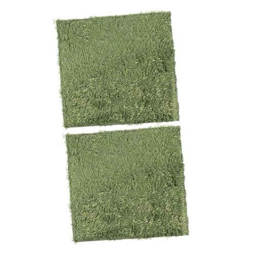 VICASKY 2 Stück Reptilien Teppich Feuchtigkeitsspendende Doppelseitige Moosmatte für Terrarien mit Natürlichem Gras Look Wasserabweisend Wärmeisolierend Zuschneidbar für Klettertiere VICASKY 2 Stück Reptilien Teppich Feuchtigkeitsspendende Doppelseitige Moosmatte für Terrarien mit Natürlichem Gras Look Wasserabweisend Wärmeisolierend Zuschneidbar für Klettertiere von VICASKY