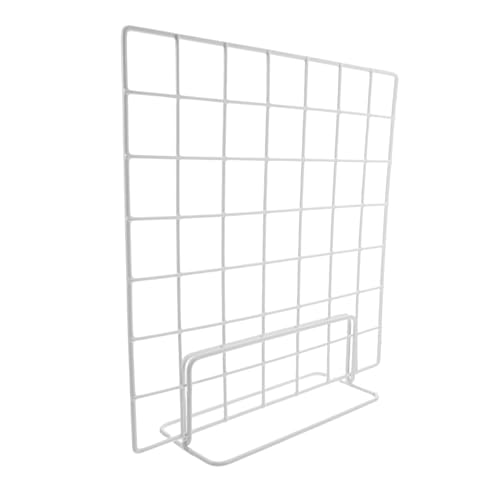 VICASKY 2 Stück Robustes Drahtgitter Präsentationsständer Für Tischplatte Metall Organizer Mit Gitterdesign Display Für Fotos Und Produkte Modern Und Elegant Sicher Und Stabilität Für von VICASKY