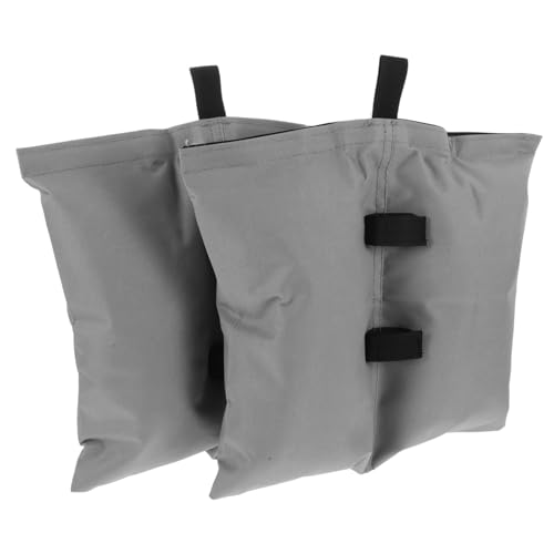 VICASKY 2 Stück Sandsäcke für Zelte Strapazierfähige Oxford Gewichtssäcke mit Befestigung Wetterfest für Outdoor Camping Pavillon Sonnenschirm und Trampolin Geeignet von VICASKY