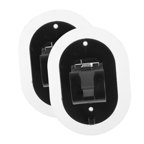 VICASKY 2 Stück Selbstklebende Gardinenstangenhalter aus Stabilem Kunststoff Bohrfrei Modern Schlichtes Design Geeignet für Vorhangstangen Handtuchhalter Vielseitig für Bad und Büro VICASKY 2 Stück Selbstklebende Gardinenstangenhalter aus Stabilem Kunststoff Bohrfrei Modern Schlichtes Design Geeignet für Vorhangstangen Handtuchhalter Vielseitig für Bad und Büro von VICASKY