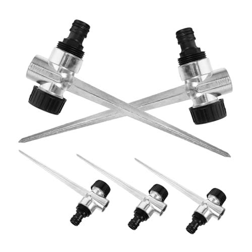 VICASKY 2 Stück Sprinkler Spike Basis für Gartenbewässerung Robuste Kunststoffhalterung mit Einsätzen für Effiziente Rasenbewässerung für Harte Böden und Einfache Installation VICASKY 2 Stück Sprinkler Spike Basis für Gartenbewässerung Robuste Kunststoffhalterung mit Einsätzen für Effiziente Rasenbewässerung für Harte Böden und Einfache Installation von VICASKY