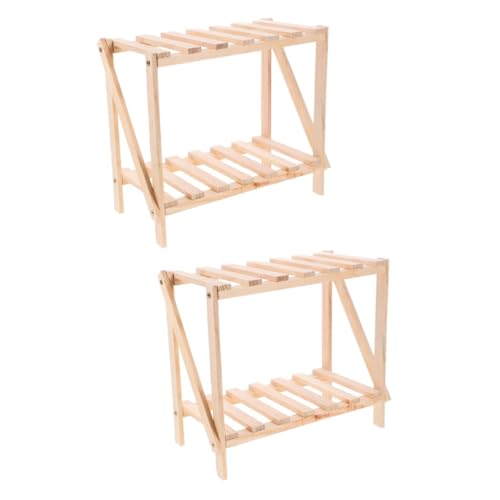 VICASKY 2 Stück Stöckiges Pflanzenregal mit Stabiler Struktur Vielseitiger Blumentopfständer für Wohnzimmer Sims und Tisch Platzsparende Aufbewahrung für Kleine Topfpflanzen und VICASKY 2 Stück Stöckiges Pflanzenregal mit Stabiler Struktur Vielseitiger Blumentopfständer für Wohnzimmer Sims und Tisch Platzsparende Aufbewahrung für Kleine Topfpflanzen und von VICASKY