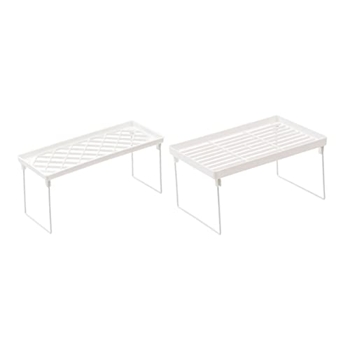 VICASKY 2 Stück Teiliges Eisenregal für Haushaltsorganisation Stufenregal für Küchenutensilien und Bücher für Schrank und Schreibtisch und Praktisch VICASKY 2 Stück Teiliges Eisenregal für Haushaltsorganisation Stufenregal für Küchenutensilien und Bücher für Schrank und Schreibtisch und Praktisch von VICASKY