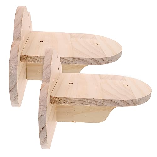 VICASKY 2 Stück Teiliges Katzenwandregal aus Holz Stabile Katzenkletterwand mit Wandmontage Multifunktionale Katzentreppe und Ruheplattform für Aktives und Ausruhen im Innenbereich VICASKY 2 Stück Teiliges Katzenwandregal aus Holz Stabile Katzenkletterwand mit Wandmontage Multifunktionale Katzentreppe und Ruheplattform für Aktives und Ausruhen im Innenbereich von VICASKY