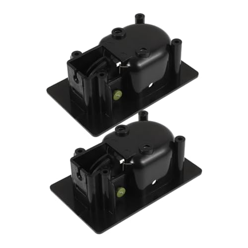 VICASKY 2 Stück Teiliges Kunststoff Recliner Griff mit Ergonomischem Ziehschalter Kompatibel für Lehnstuhl und Sofa Schwarzer Verchromter Sitzhebel Einfach zu Bedienen für Büro und von VICASKY