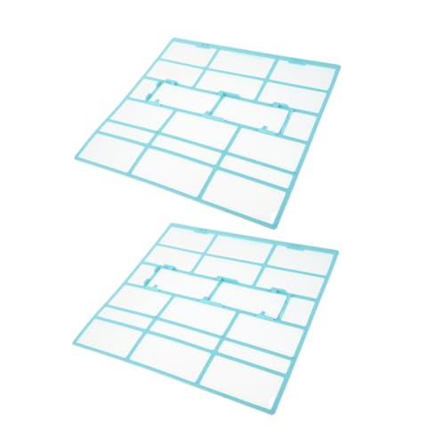 VICASKY 2 Stück Teiliges Luftfilter Wand klimageräte Waschbares Staubschutznetz mit Feinem Mesh Wiederverwendbarer Luftreinigerfilter für Bessere Raumluftqualität und Einfache Reinigung VICASKY 2 Stück Teiliges Luftfilter Wand klimageräte Waschbares Staubschutznetz mit Feinem Mesh Wiederverwendbarer Luftreinigerfilter für Bessere Raumluftqualität und Einfache Reinigung von VICASKY