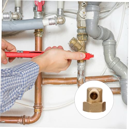 VICASKY 2 Stück Teiliges Messing Rohrverbinder Winkelstück Rostbeständig Hitzebeständig Installieren Langlebig Geeignet für Wasserfilter und Schlauchanschluss VICASKY 2 Stück Teiliges Messing Rohrverbinder Winkelstück Rostbeständig Hitzebeständig Installieren Langlebig Geeignet für Wasserfilter und Schlauchanschluss von VICASKY
