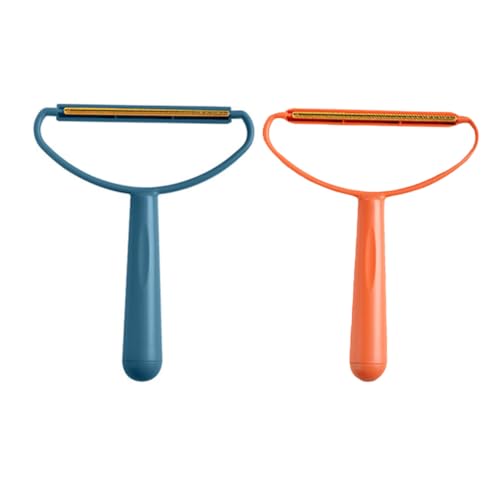 VICASKY 2 Stück Teiliges Mini Haarentfernungsgerät mit Kupferbeschichtetem Kopf Kompakt und Tragbar Effektiver Fussel und Tierhaarentferner für Bett Kleidung und Sofa Einfach zu Bedienen von VICASKY