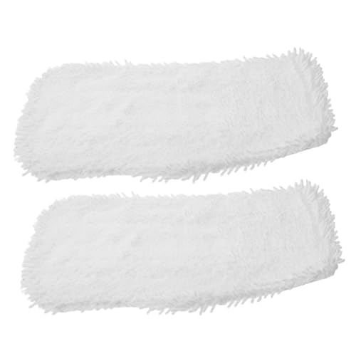 VICASKY 2 Stück Teiliges Waschbare Mop pads Mikrofaser Ersatzkopf für Bodenreinigung Schnell Austauschbar Wiederverwendbar Kompatibel als Mop zubehör für Vielseitige Reinigungsaufgaben von VICASKY