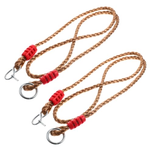 VICASKY 2 Stück Verstellbare Schaukelaufhängung aus Strapazierfähigem PE Nylonseil mit Tragkraft Outdoor Hängematten und Baum Schaukelbänder Sicher für Erwachsene von VICASKY