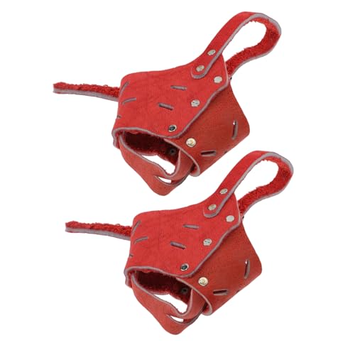 VICASKY 2 Stück Verstellbarer Hundemaulkorb Nylon Atmungsaktiv Robust Großer Maulkorb für Hunde Schützt vor Beißen Bellen und Unkontrolliertem Fressen Komfortabel und Sicher Einstellbar VICASKY 2 Stück Verstellbarer Hundemaulkorb Nylon Atmungsaktiv Robust Großer Maulkorb für Hunde Schützt vor Beißen Bellen und Unkontrolliertem Fressen Komfortabel und Sicher Einstellbar von VICASKY