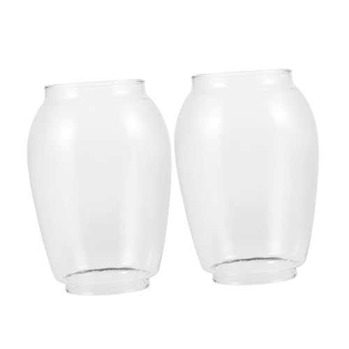 VICASKY 2 Stück Vintage Glas Lampenschirme Rund für Petroleum und Kerosinlampen Outdoor Ersatzglas Weiches Licht Robuste Glaszylinder für Camping und Gartenbeleuchtung VICASKY 2 Stück Vintage Glas Lampenschirme Rund für Petroleum und Kerosinlampen Outdoor Ersatzglas Weiches Licht Robuste Glaszylinder für Camping und Gartenbeleuchtung von VICASKY
