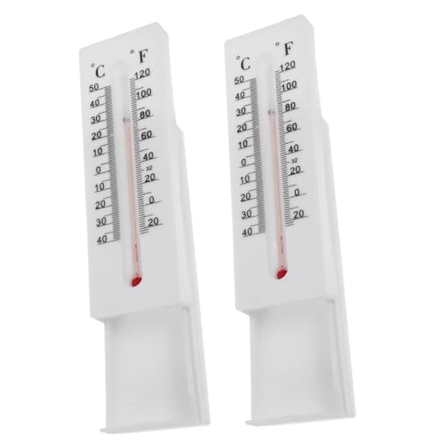 VICASKY 2 Stück Wandmontierter Schlüsselversteck mit Thermometer Wetterfestes Außenthermometer Hygrometer Schlüsselbox Dekorativ für Haus Büro Garten VICASKY 2 Stück Wandmontierter Schlüsselversteck mit Thermometer Wetterfestes Außenthermometer Hygrometer Schlüsselbox Dekorativ für Haus Büro Garten von VICASKY