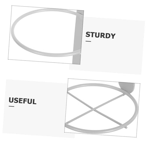 VICASKY 2 Stück Wandmontiertes Weinregal Teiliges Metall Flaschenhalter Weiß Einzelner Flaschen Organizer für Küche Bar Dekoratives Hängendes Weinflaschen Display Einfache Montage ohne von VICASKY