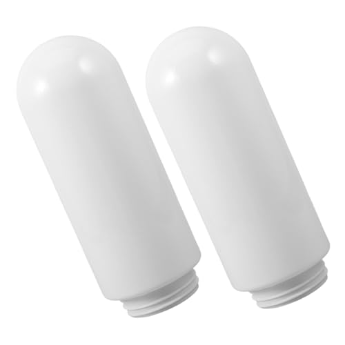 VICASKY 2 Stück Wasserdichter Lampenschirm mit Schraubgewinde für Außenbeleuchtung Garten Terrasse von VICASKY