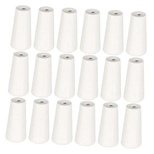 VICASKY 20 Stück Holz Jalousie Zugschnurknöpfe Dekorative Holz Kordelzüge für Fensterjalousien Stilvolle Vorhanganhänger Langlebige Zugschnur Endstücke Vielseitige Wohnaccessoires von VICASKY