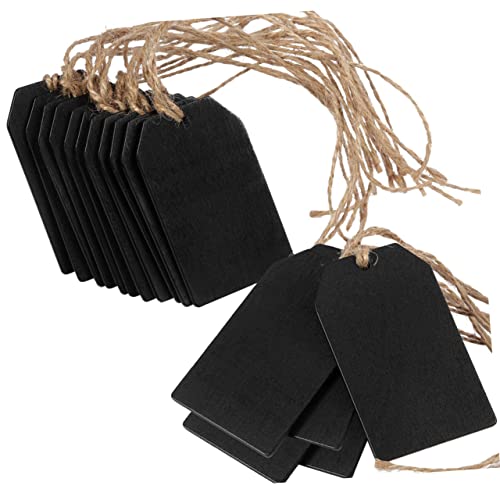 VICASKY 20 Stück Holzscheiben Mini Kreidetafeln für DIY Deko Quadratische Holzplatten mit Aufhängung Schwarz Schnur für Bastelprojekte und Veranstaltungen VICASKY 20 Stück Holzscheiben Mini Kreidetafeln für DIY Deko Quadratische Holzplatten mit Aufhängung Schwarz Schnur für Bastelprojekte und Veranstaltungen von VICASKY