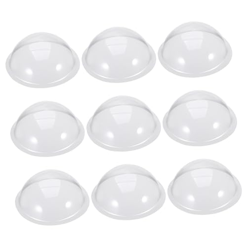 VICASKY 20 Stück Klare Kunststoffkuppeln für Bastelprojekte Halbkugel Dome für Schneekugel Ersatz und Miniaturlandschaften Langlebigem PVC VICASKY 20 Stück Klare Kunststoffkuppeln für Bastelprojekte Halbkugel Dome für Schneekugel Ersatz und Miniaturlandschaften Langlebigem PVC von VICASKY