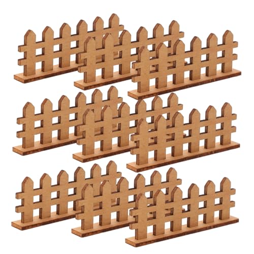 VICASKY 20 Stück Miniaturzaun Teiliges Natürlichem für Garten und Puppenhaus Dekoration für Feengärten Bonsai und Mini Landschaften VICASKY 20 Stück Miniaturzaun Teiliges Natürlichem für Garten und Puppenhaus Dekoration für Feengärten Bonsai und Mini Landschaften von VICASKY