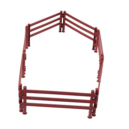 VICASKY 20stücke Mini-gartenzaun Zaunspielzeug Modell Bauernhof Tierzaun Bauernhof- -Zaun Für Rollenspiele Und Dekoration von VICASKY