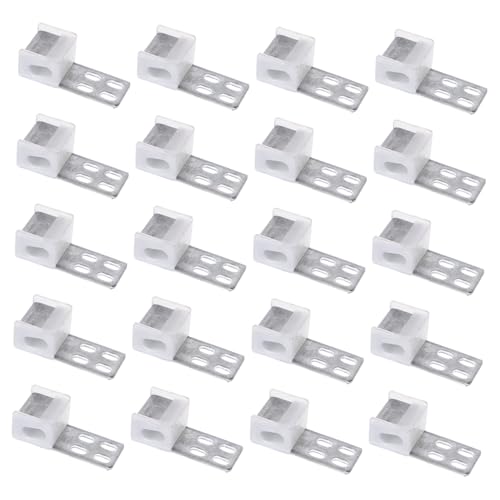 VICASKY 20 Stück Teiliges Sofa Federklammer Schraublöchern Geräuschdämpfend zur Polstermöbel Reparatur und Unterstützung von S Federn bei Sofas Sesseln und Betten von VICASKY