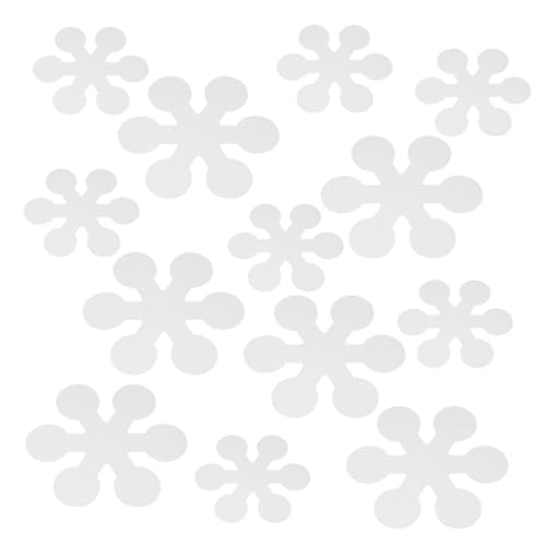 VICASKY 20 Stück rutschfeste Schneeflocken Aufkleber für Badewanne und Badezimmer Transparente Antirutsch Sticker mit Haftung Sicherer Schutz Glatten Böden und Fliesen VICASKY 20 Stück rutschfeste Schneeflocken Aufkleber für Badewanne und Badezimmer Transparente Antirutsch Sticker mit Haftung Sicherer Schutz Glatten Böden und Fliesen von VICASKY
