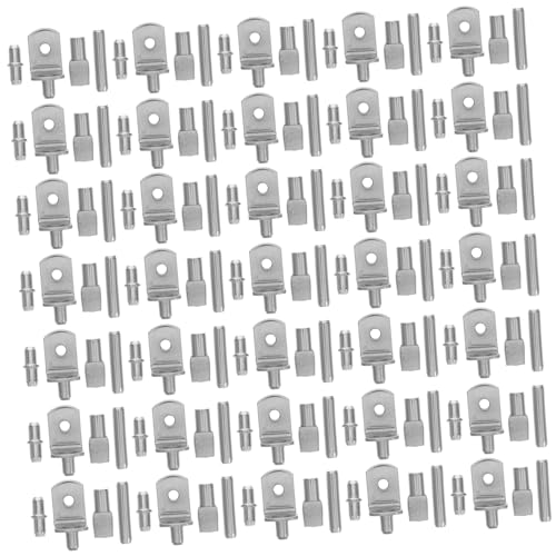 VICASKY 200 Stück Teiliges Regalstifte Varianten mit Universelle Möbel Regalhalter für Schränke Kleiderschränke Holz und Glasböden Einfache Montage von VICASKY