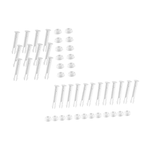 VICASKY 20Stücke Tragbare Pool Stecker Pins Kunststoff Pin für Schwimmbad Zubehör mit Kappe für Ersatzteile und Schnelle Installation von VICASKY