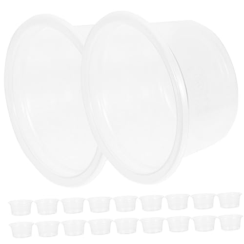 VICASKY 20Stücke Transparente Reptilienwasserschalen Multifunktionale Futter und Trinkschalen für Terrarien für Schildkröten Geckos Schlangen und Eidechsen VICASKY 20Stücke Transparente Reptilienwasserschalen Multifunktionale Futter und Trinkschalen für Terrarien für Schildkröten Geckos Schlangen und Eidechsen von VICASKY