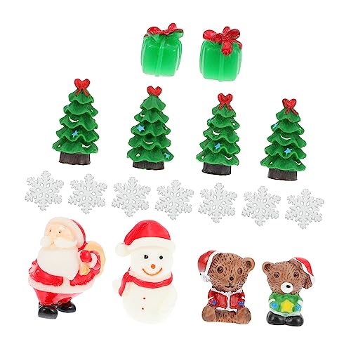 VICASKY 20stücke Mini Weihnachtsfiguren -mikrolandschaft Deko Für Weihnachtsfeiern Kinderpartys Und Schneekugeln Für Festliche Atmosphären VICASKY 20stücke Mini Weihnachtsfiguren -mikrolandschaft Deko Für Weihnachtsfeiern Kinderpartys Und Schneekugeln Für Festliche Atmosphären von VICASKY