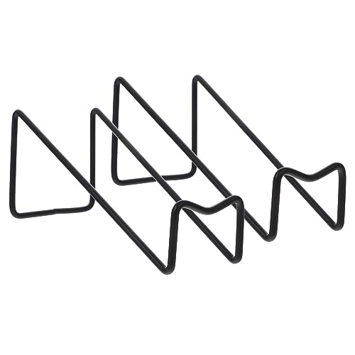 VICASKY 2stücke Weinflaschenhalter Metall Flaschenständer Weinregal Für Schreibtisch Theke Küche Modernes Weinflaschenregal Weinpräsentationsregal von VICASKY