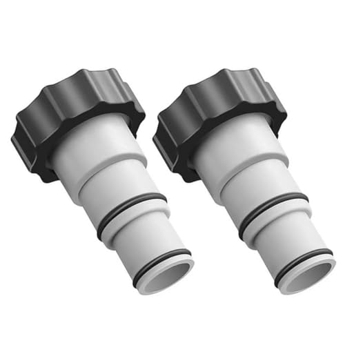 VICASKY 2Stücke Pool Pump Adapter Adjustable Pool Filter Pump Connection Durable Rubber Adapter for Above Ground Pools Compatible with to VICASKY 2Stücke Pool Pump Adapter Adjustable Pool Filter Pump Connection Durable Rubber Adapter for Above Ground Pools Compatible with to von VICASKY