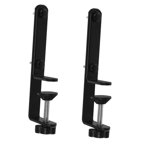 VICASKY 2Stücke Schreibtisch Klemmregal Steckbrett Mit Haken Wand Organizer Für Gaming Und Büro Dem Schreibtisch Für Schreibtischzubehör von VICASKY