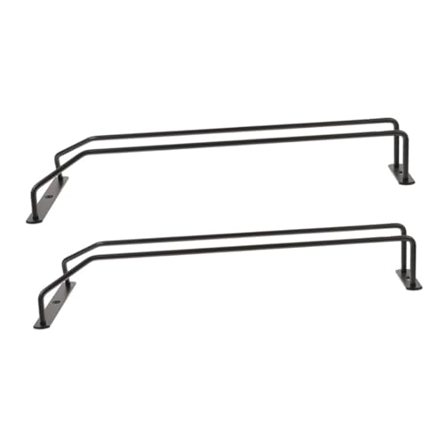 VICASKY 2Stücke Teiliges Weinglasregal Aus Metall Deckenmontage Für Weingläser Und Stielgläser Platzsparend Zu Installieren Für Zuhause Bars Und Restaurants von VICASKY