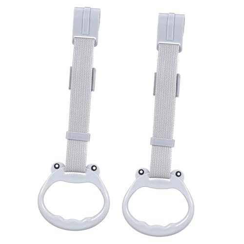 VICASKY 2 Stück Laufstall Zugringe Für Kleinkinder Verstellbare Stehhilfe Für Babybetten Ergonomische Handgriffe Aus Robustem Kunststoff Sicheres Hochziehen Lernen Für Spielplätze Und VICASKY 2 Stück Laufstall Zugringe Für Kleinkinder Verstellbare Stehhilfe Für Babybetten Ergonomische Handgriffe Aus Robustem Kunststoff Sicheres Hochziehen Lernen Für Spielplätze Und von VICASKY