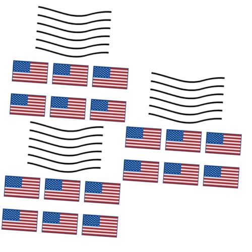 VICASKY 3 Sätze Reflektierende Magnetsticker Teilig mit Us Flagge und Magnetband Wasserfeste Auto und Kühlschrankdekoration für Unabhängigkeitstag Stark Haftend Langlebig und Einfach zu von VICASKY