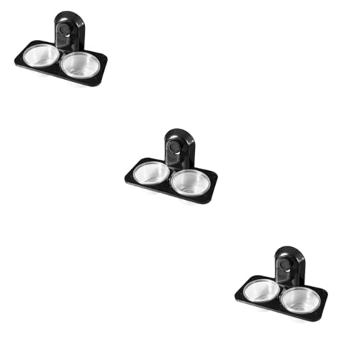 VICASKY 3 Stck. Reptilien Futter und Wassernapf Doppelkammer aus Transparentem Kunststoff Langlebig und Leicht zu Reinigen für Kleine Echsen Schildkröten und Insekten Passend für Terrarien VICASKY 3 Stck. Reptilien Futter und Wassernapf Doppelkammer aus Transparentem Kunststoff Langlebig und Leicht zu Reinigen für Kleine Echsen Schildkröten und Insekten Passend für Terrarien von VICASKY