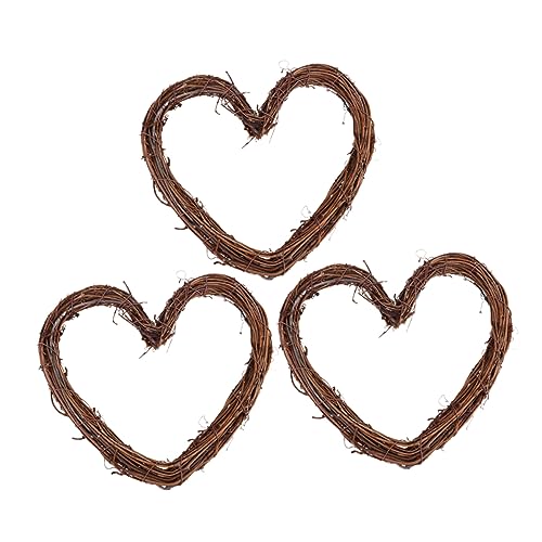 VICASKY 3 Stück Kranzrahmen Selber Machen Rattan Dekorationen Rustikaler Weinrebenkranz Natürlicher Zweigkranz Basen Geformt Weiden Klein Girlande Weihnachtszweig Kranz Coffee Dofu-Rebe VICASKY 3 Stück Kranzrahmen Selber Machen Rattan Dekorationen Rustikaler Weinrebenkranz Natürlicher Zweigkranz Basen Geformt Weiden Klein Girlande Weihnachtszweig Kranz Coffee Dofu-Rebe von VICASKY