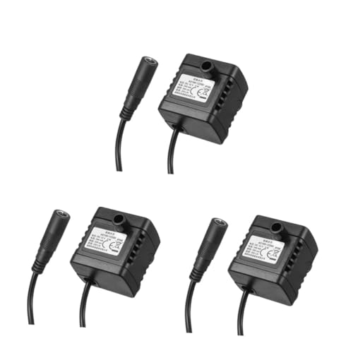 VICASKY 3 Stück Mini Tauchwasserpumpe Kunststoff Leise Energiesparend für Aquarium Zimmerbrunnen Fischbecken Springbrunnen Geeignet VICASKY 3 Stück Mini Tauchwasserpumpe Kunststoff Leise Energiesparend für Aquarium Zimmerbrunnen Fischbecken Springbrunnen Geeignet von VICASKY