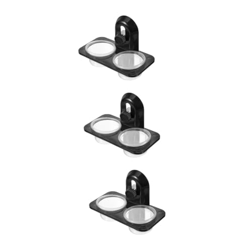 VICASKY 3 Stück Teiliges Reptilien Futternapf aus Langlebigem Material Doppelte Fächer mit Schraubverschluss Geeignet für Echsen Schildkröten Geckos Skorpione Einfach zu Reinigen und VICASKY 3 Stück Teiliges Reptilien Futternapf aus Langlebigem Material Doppelte Fächer mit Schraubverschluss Geeignet für Echsen Schildkröten Geckos Skorpione Einfach zu Reinigen und von VICASKY