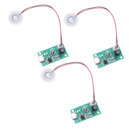 VICASKY 3 Stück Teiliges USB Zerstäubermodul mit Ersatz Nebelplatten Kompakt Leichter Luftbefeuchter für Pflanzen Aromatherapie Feine Ultrafeinvernebelung Dekorativer Springbrunnen VICASKY 3 Stück Teiliges USB Zerstäubermodul mit Ersatz Nebelplatten Kompakt Leichter Luftbefeuchter für Pflanzen Aromatherapie Feine Ultrafeinvernebelung Dekorativer Springbrunnen von VICASKY