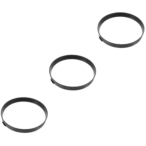 VICASKY 3 Stück Zement Bodenfliesen Formen Für Terrassen Außenwege Steine Zementformen Für Beton Trittsteinform Runde Pflasterform Gärten Kunststoff Schwarz VICASKY 3 Stück Zement Bodenfliesen Formen Für Terrassen Außenwege Steine Zementformen Für Beton Trittsteinform Runde Pflasterform Gärten Kunststoff Schwarz von VICASKY