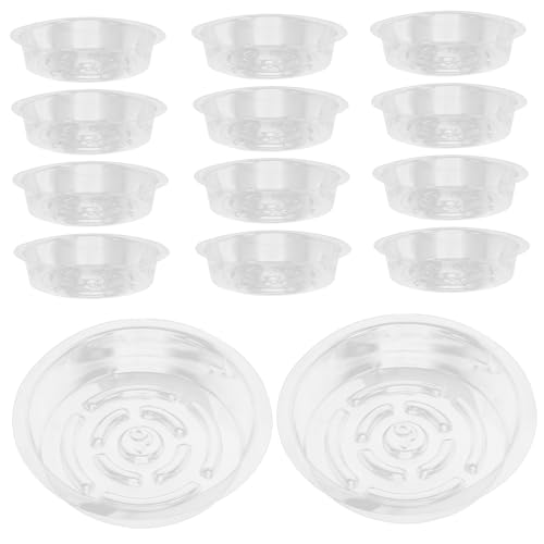 VICASKY 30 Stück Teiliges Transparente Pflanzuntersetzer Robustem Pet Runde Blumentopf Tropfschalen für Innen und Außenbereich Langlebig Wasserauffangend Schützend für und Tisch VICASKY 30 Stück Teiliges Transparente Pflanzuntersetzer Robustem Pet Runde Blumentopf Tropfschalen für Innen und Außenbereich Langlebig Wasserauffangend Schützend für und Tisch von VICASKY