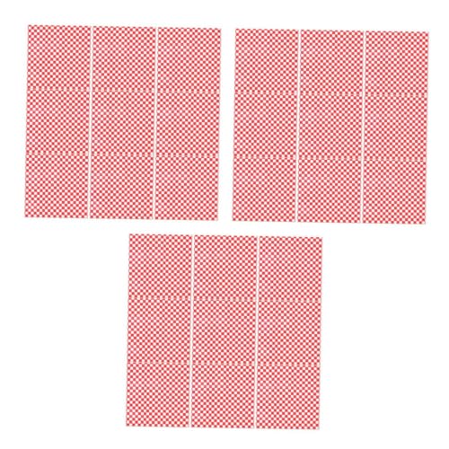 VICASKY 300 Stk. Rotes Karomuster Lebensmittelverpackungspapier Fett und Ölbeständiges Einweg Papier für Pommes Frites Burger und Sandwiches Lebensmittelecht Praktisch und Modisch VICASKY 300 Stk. Rotes Karomuster Lebensmittelverpackungspapier Fett und Ölbeständiges Einweg Papier für Pommes Frites Burger und Sandwiches Lebensmittelecht Praktisch und Modisch von VICASKY