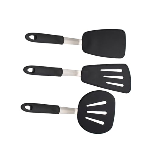 VICASKY 3stücke Silikonschaufeln Küchenhelfer Aus Silikon Minischaufeln Als Kochutensilien Brateierspatel Für Beschichtetes Kochgeschirr VICASKY 3stücke Silikonschaufeln Küchenhelfer Aus Silikon Minischaufeln Als Kochutensilien Brateierspatel Für Beschichtetes Kochgeschirr von VICASKY