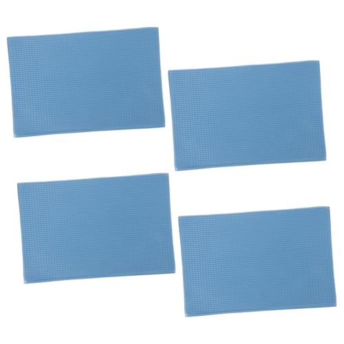 VICASKY 4blätter Miniatur-dachziegel Aus PVC Für Modellbau Sandkasten-dachmodelle Und Puppenhaus-dachzubehör DIY-mini-dachziegel Für Architektur Und Landschaftsprojekte von VICASKY